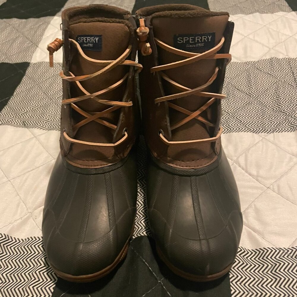 Sperry Women's Syren Gulf Brown Boot Size 6.5